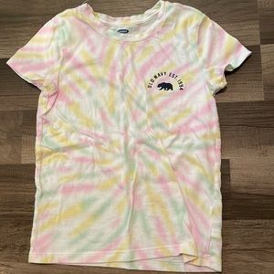 Girls tie dye t-shirt